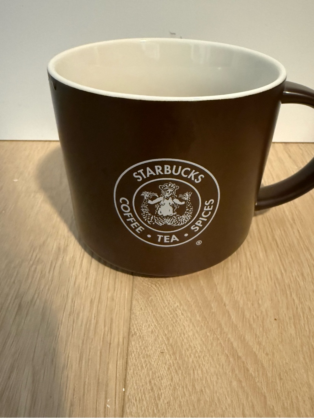 ☕️ Starbucks Pike Place Market Mug – 14 oz – Brown Coffee Tea Spices Cup